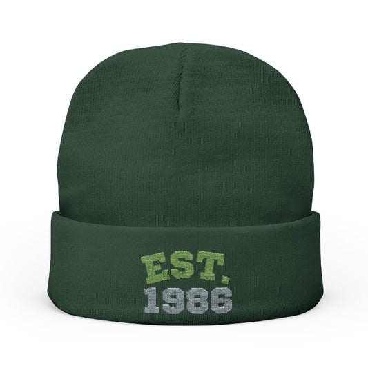 Established 1986 Beanie (Embroidery)