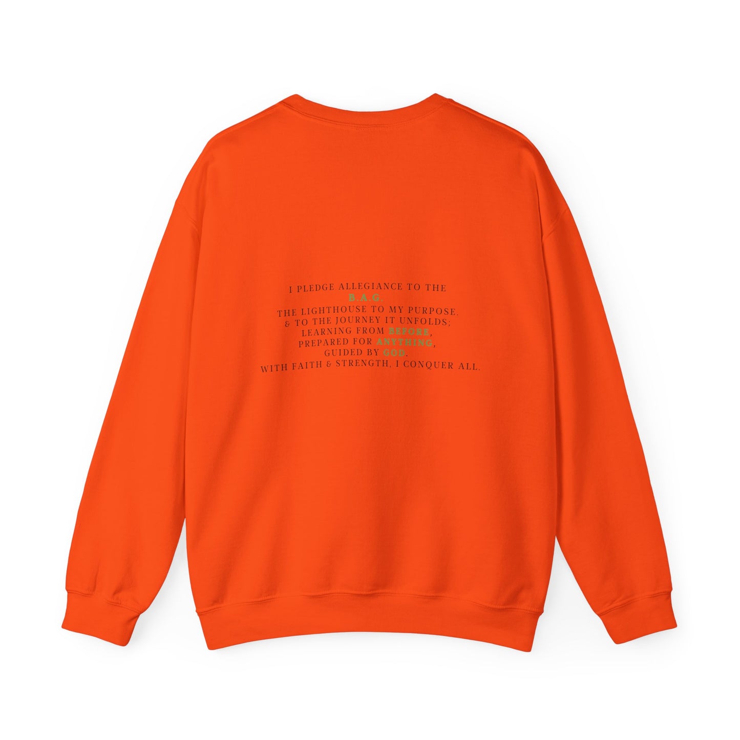 Unisex Crewneck Sweatshirt - I Pledge Allegiance to the B.A.G.