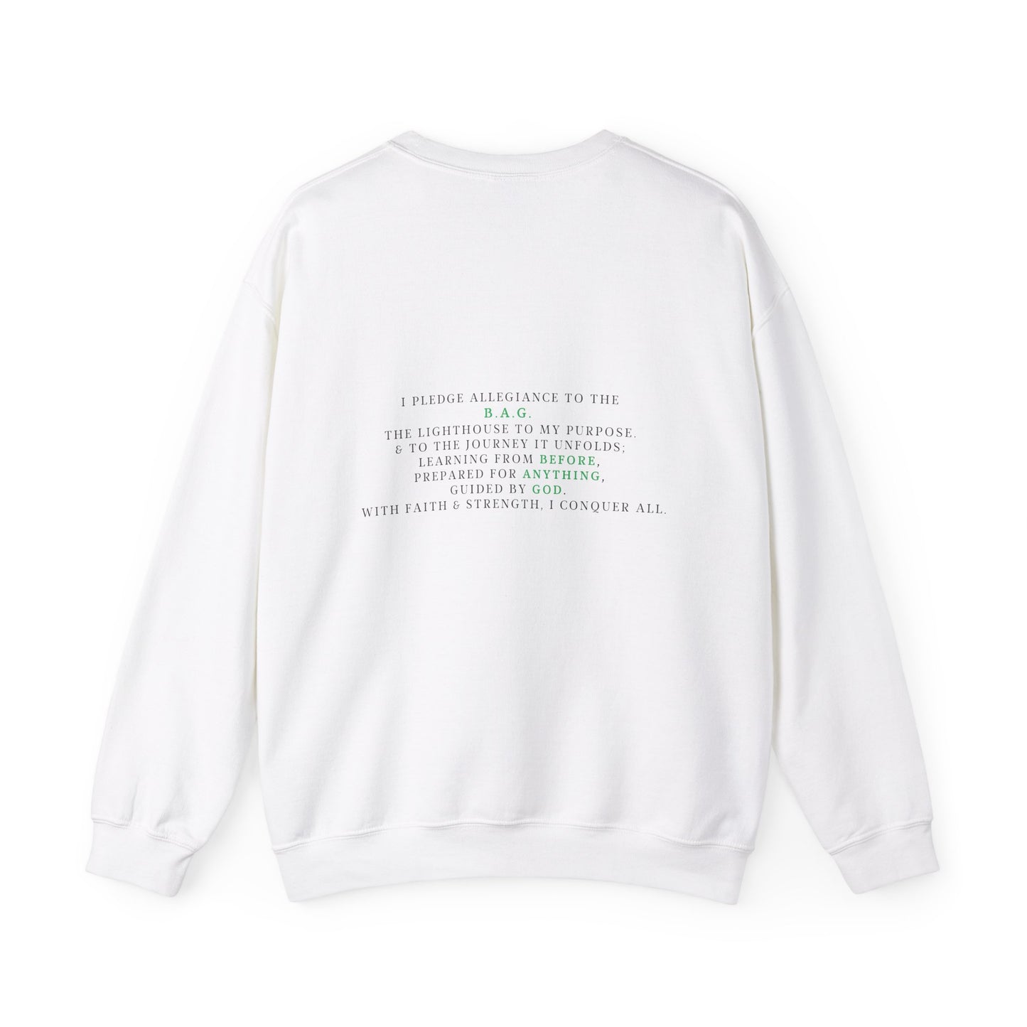 Unisex Crewneck Sweatshirt - I Pledge Allegiance to the B.A.G.